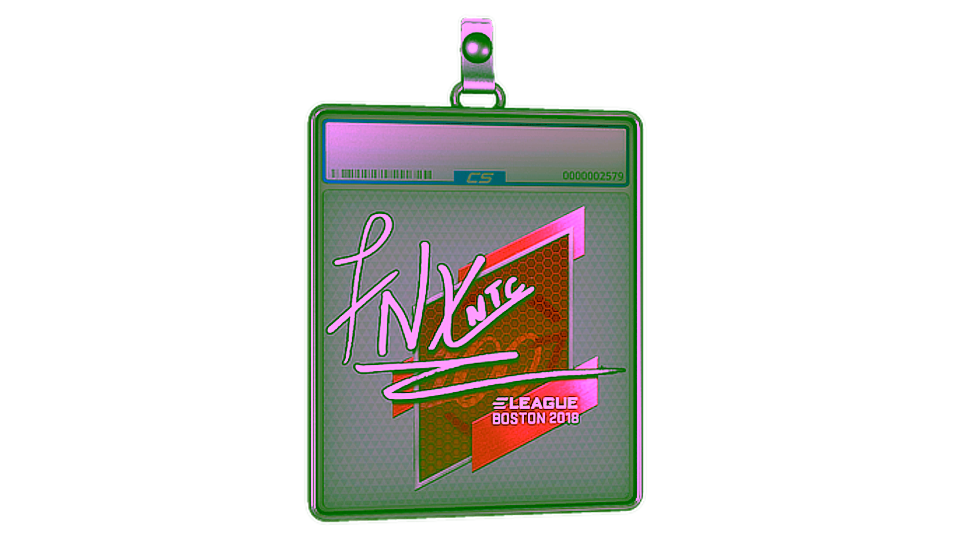 Affichage pour Sticker Slab | fnx | Boston 2018