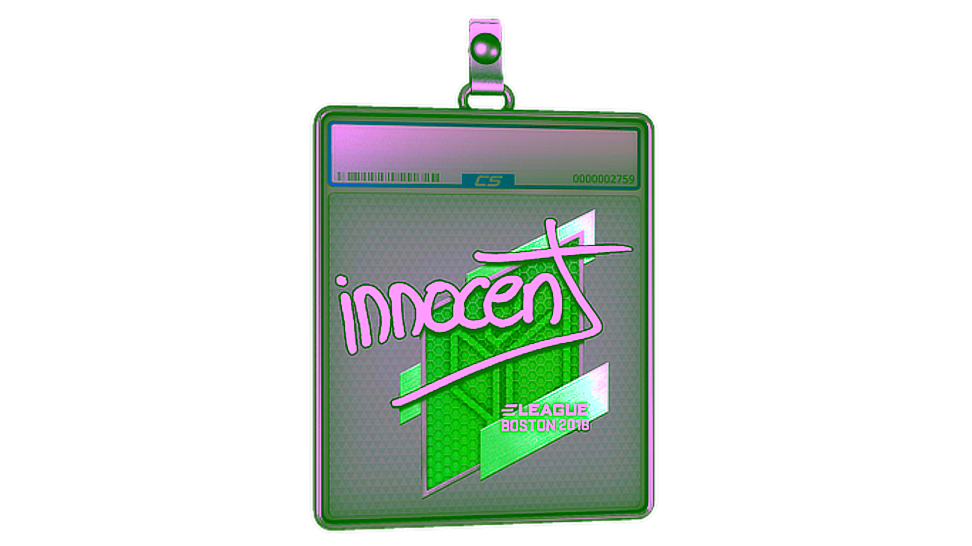 عرض لـ Sticker Slab | innocent | Boston 2018