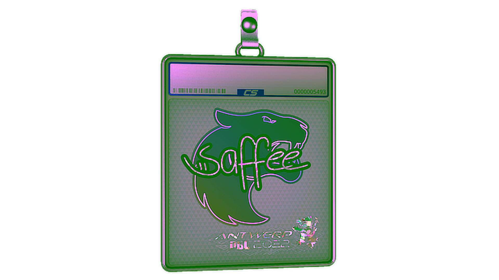 Display for Sticker Slab | saffee (Glitter) | Antwerp 2022