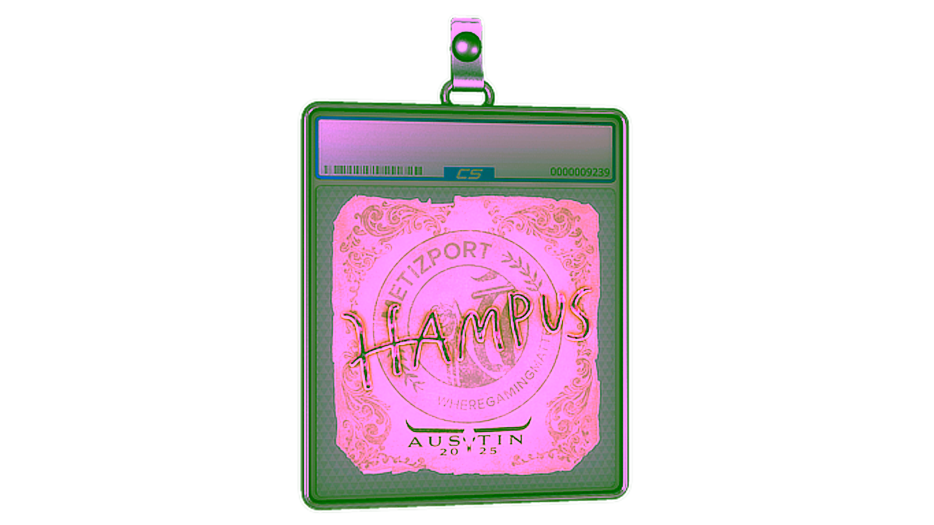 Display for Sticker Slab | hampus | Austin 2025