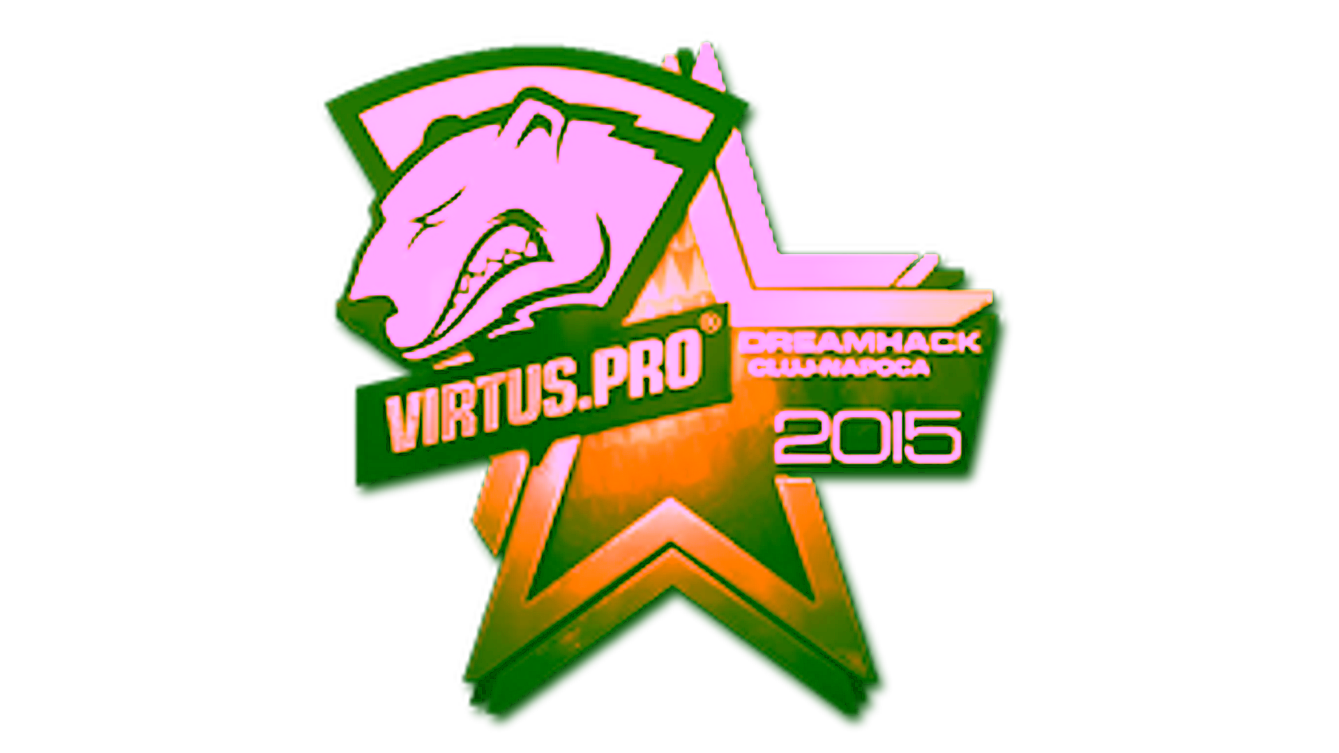 Display for Sticker | Virtus.Pro (Gold) | Cluj-Napoca 2015