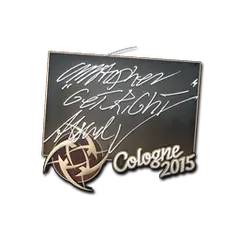 Sticker GeT_RiGhT Cologne 2015