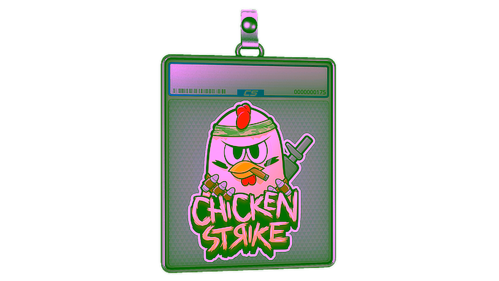Display for Sticker Slab | Chicken Strike