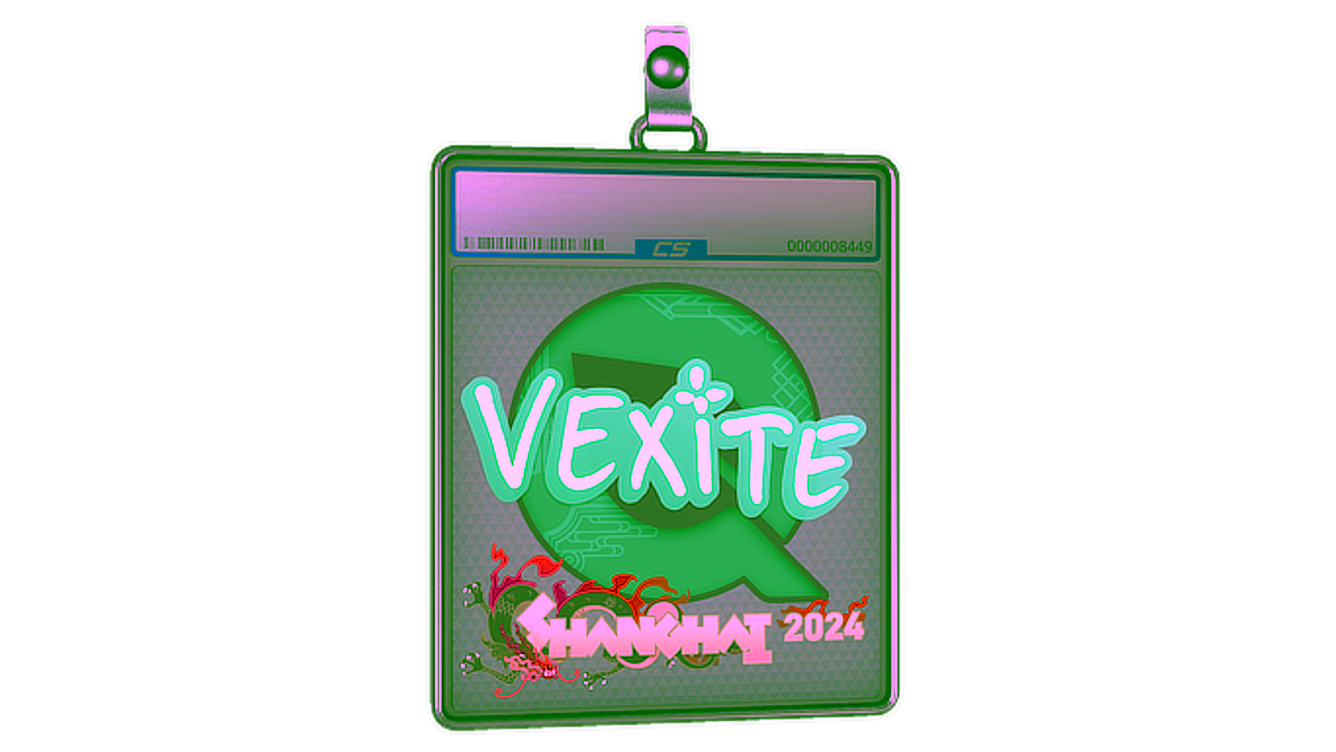 Display for Sticker Slab | vexite | Shanghai 2024