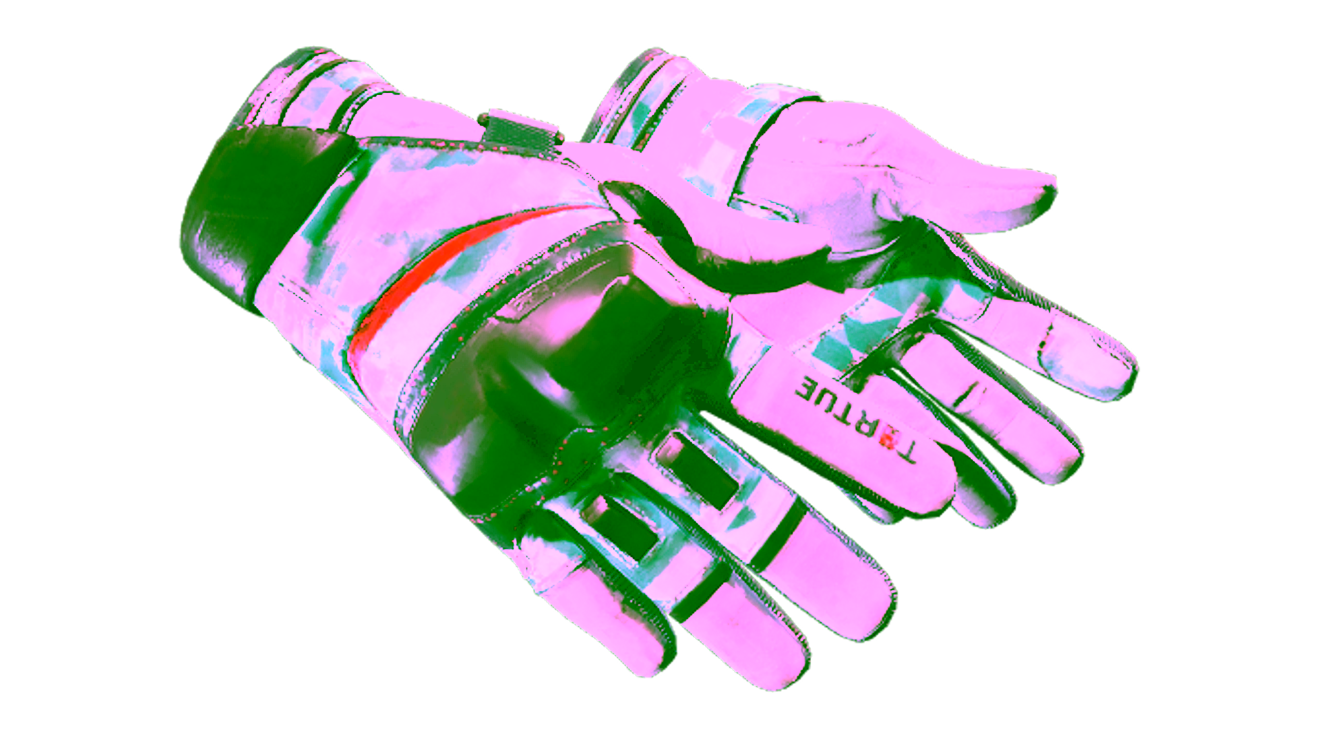 Display for ★ Moto Gloves | Spearmint (Minimal Wear)