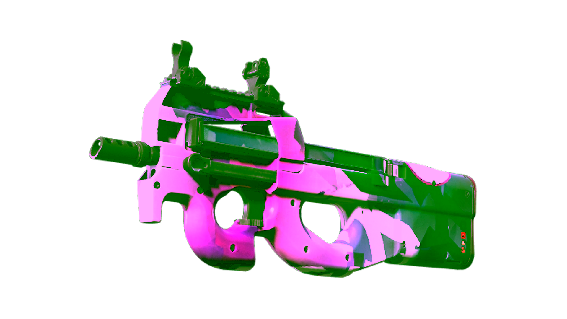 Display for Souvenir P90 | Attack Vector (Minimal Wear)