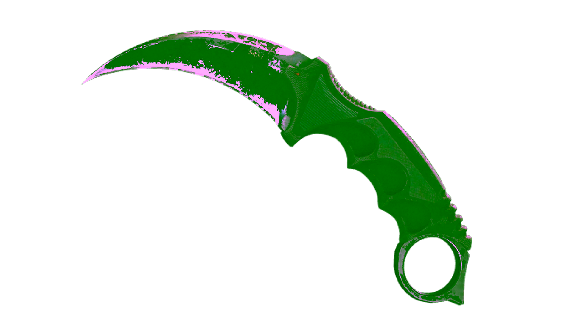 Display for ★ StatTrak™ Karambit | Night (Battle-Scarred)