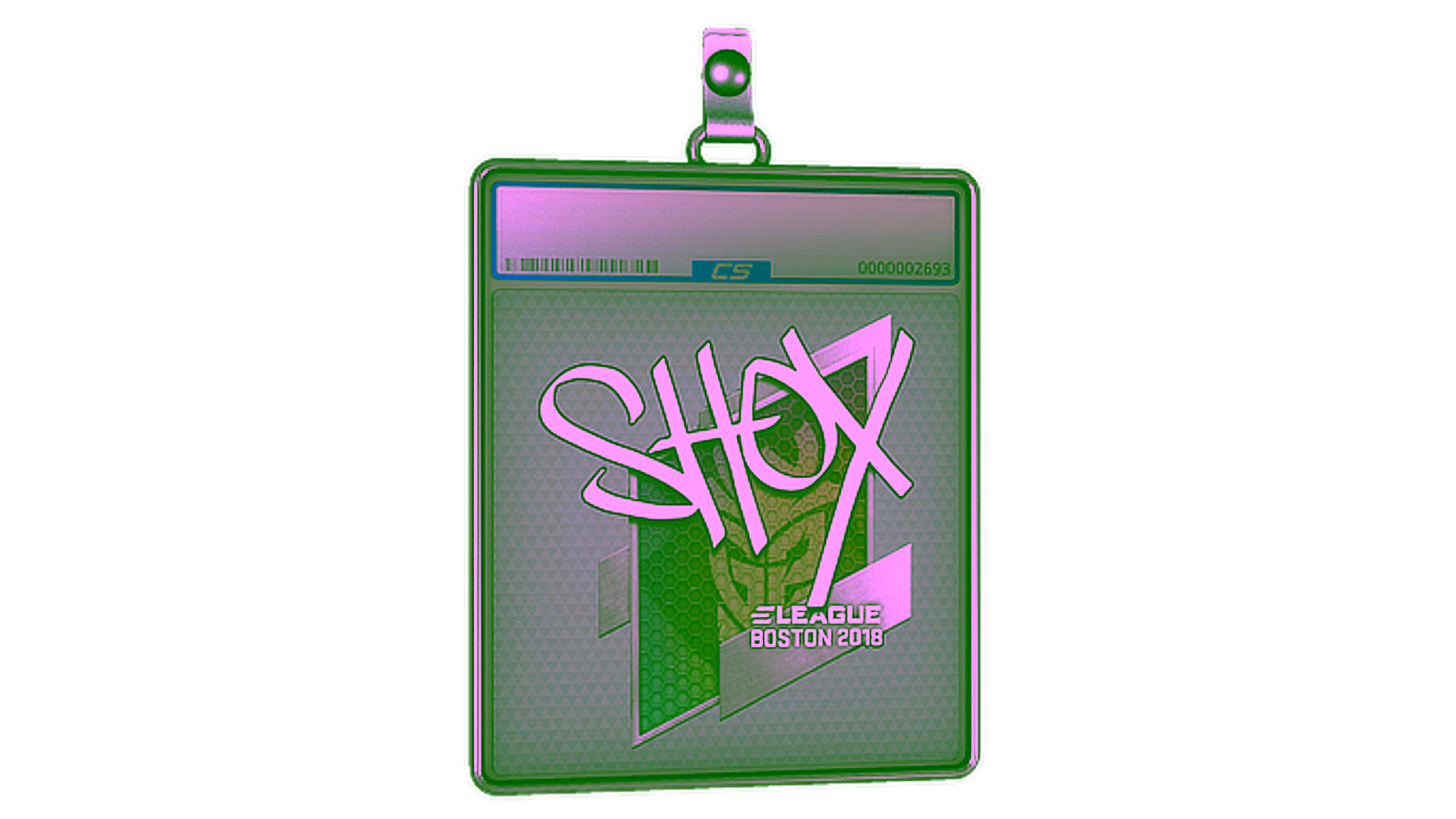 Display for Sticker Slab | shox | Boston 2018