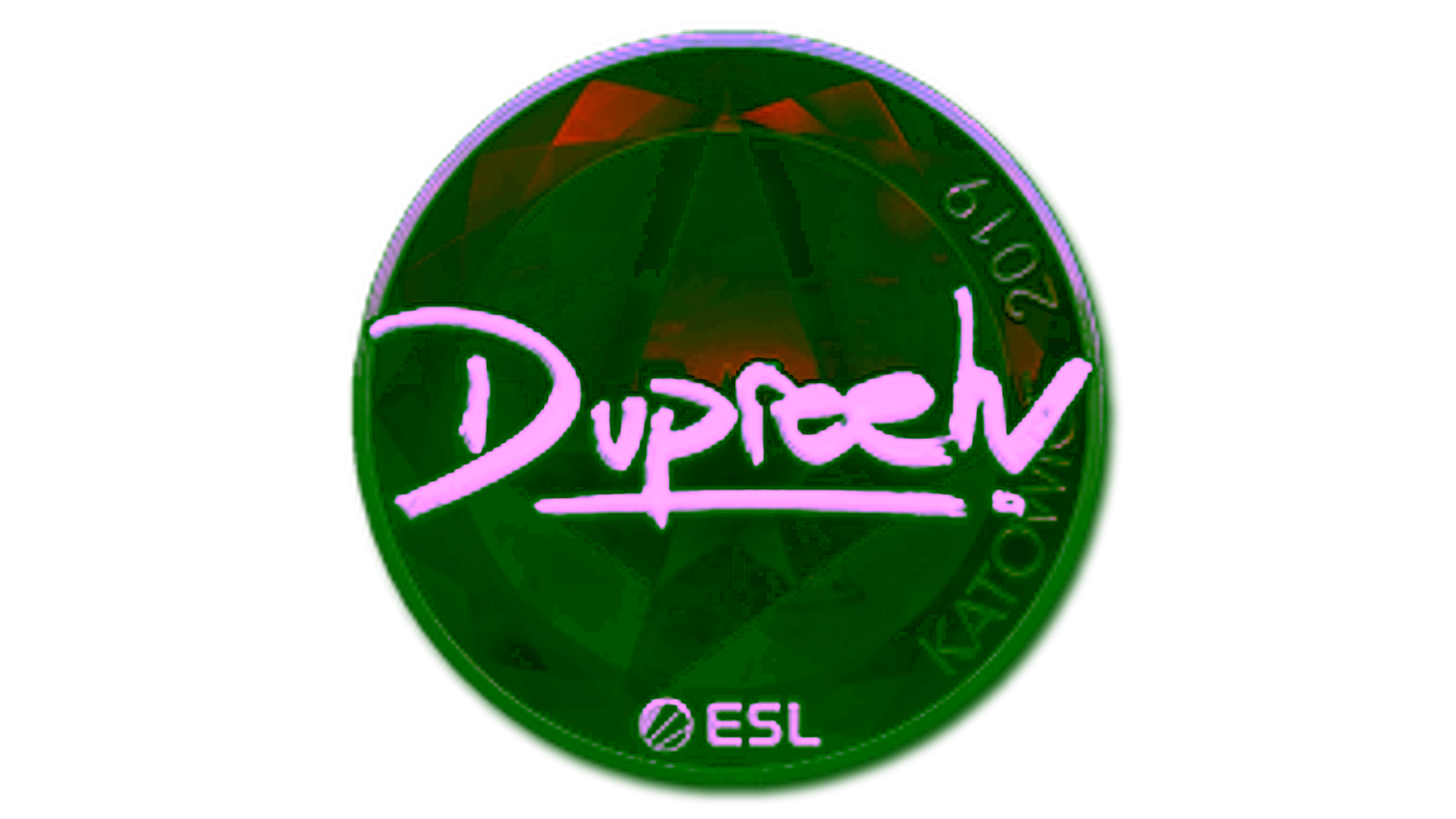 Visar för Sticker | dupreeh (Foil) | Katowice 2019