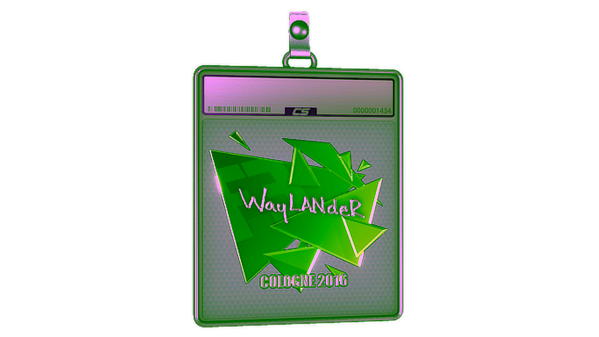 Display for Sticker Slab | wayLander (Foil) | Cologne 2016