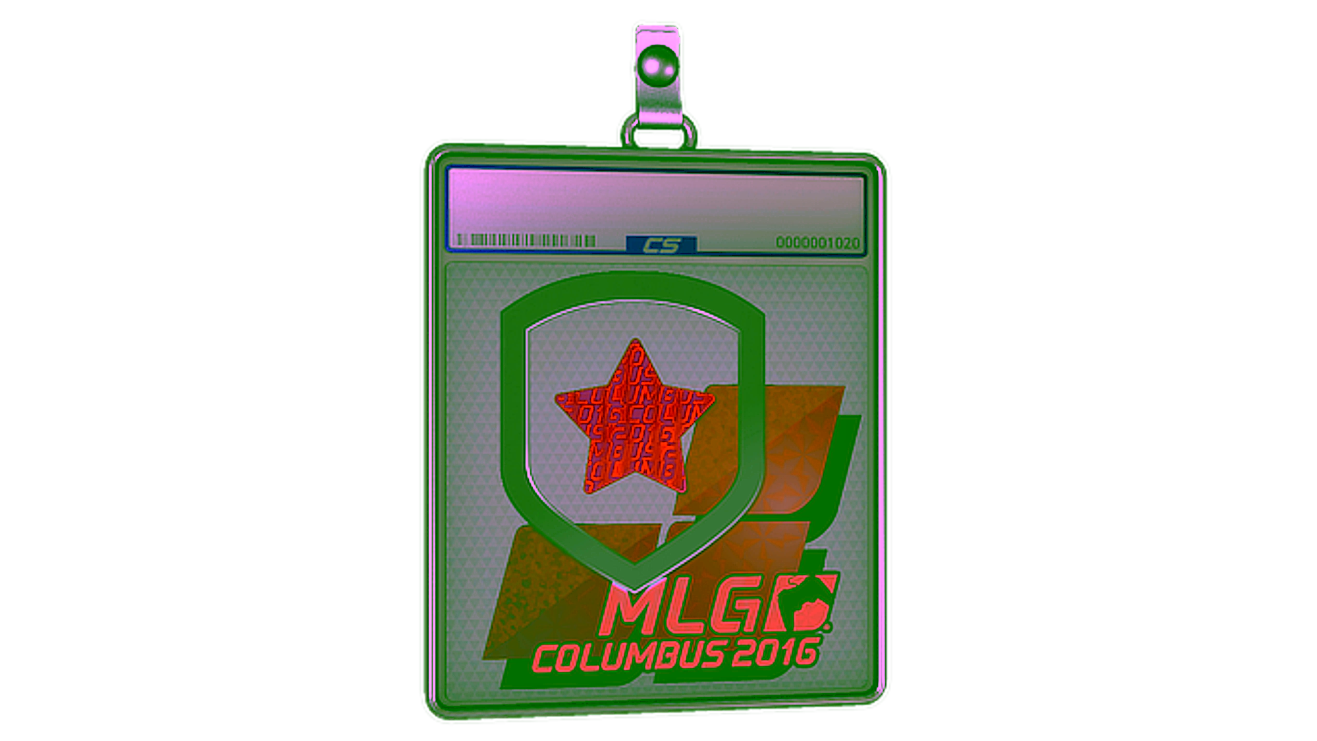 Display for Sticker Slab | Gambit Gaming (Holo) | MLG Columbus 2016