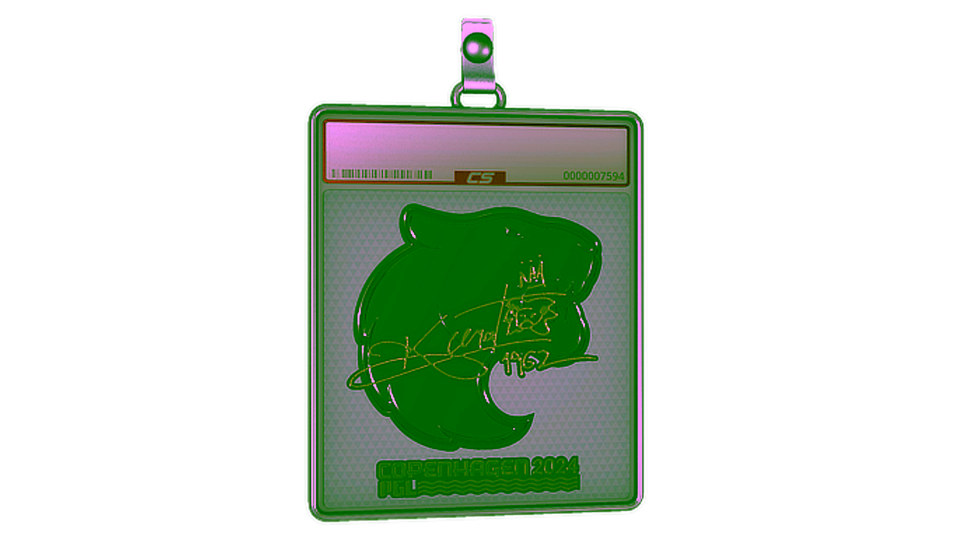 Display for Sticker Slab | KSCERATO (Gold) | Copenhagen 2024