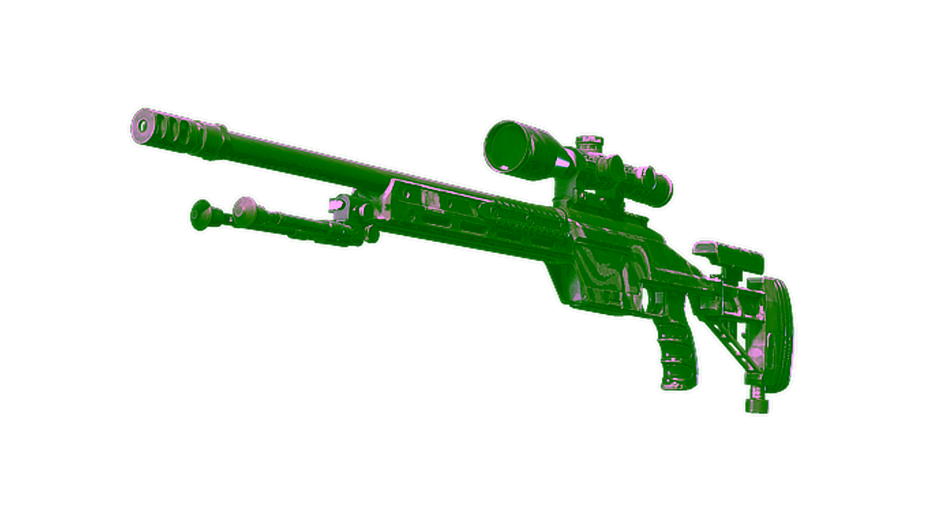 Display for SSG 08 | Grey Smoke (Field-Tested)