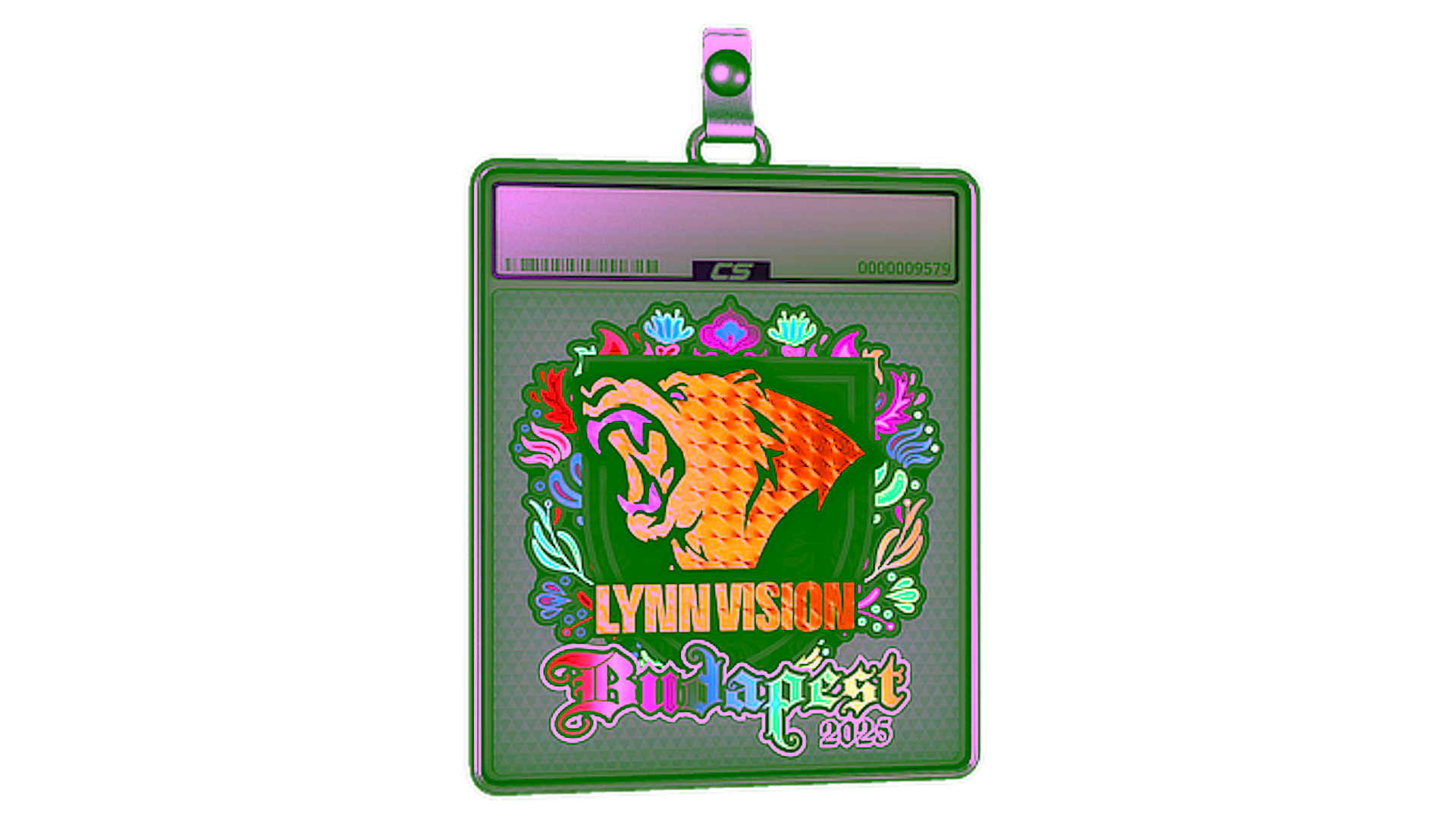 Display for Sticker Slab | Lynn Vision (Holo) | Budapest 2025